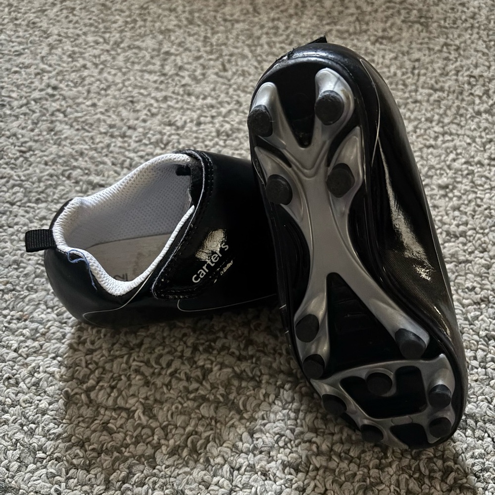 Carter's Black Kids Cleats